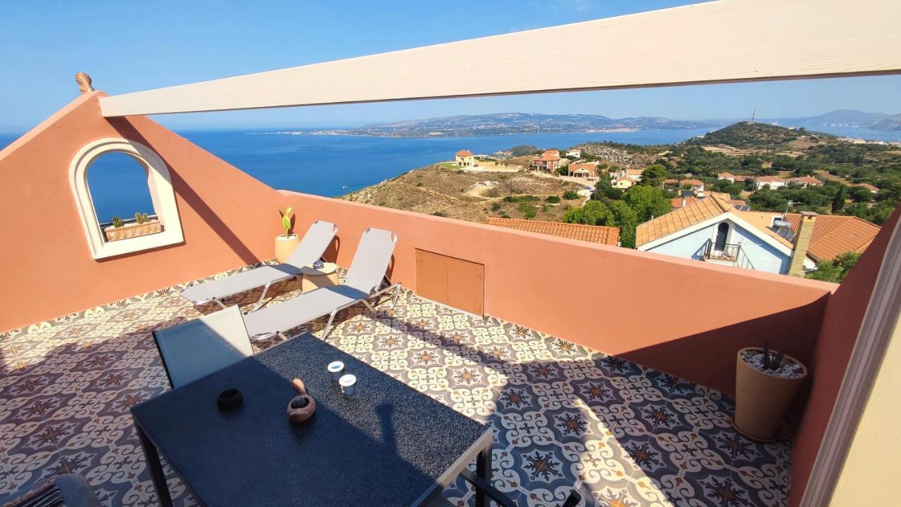 Khelmáta Aeolos Studios Kefalonia מראה חיצוני תמונה