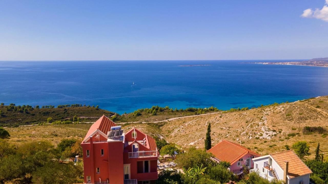 Khelmáta Aeolos Studios Kefalonia מראה חיצוני תמונה